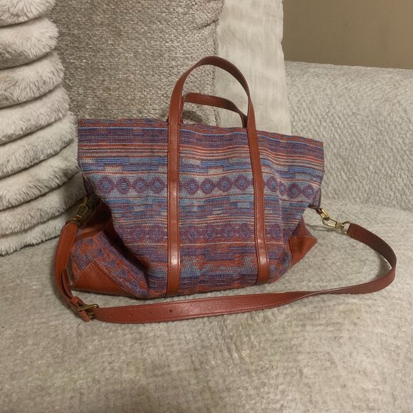 Orange Leather Fossil Bag - Picture 2 of 5